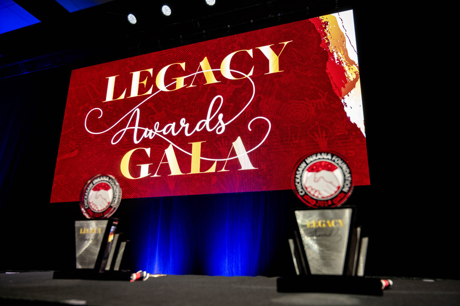 Carpenter, Rumbarger recognized at Chickasaw Inkana Foundation Legacy Gala